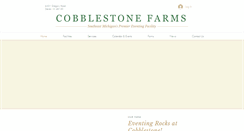 Desktop Screenshot of cobblestonefarmsllc.com